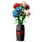 9 Roses of Eternal Love Building Brick Potted Flower F07M9-3(101)